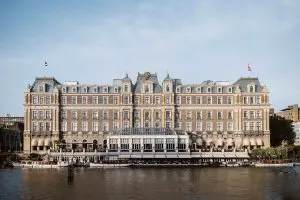 The backsite of The Amstel Hotel a great hotel for your romantic weekend in Amsterdam