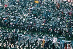 many bikes a fun fact amsterdam.