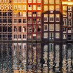 Craziest things to do in Amsterdam a picture of the canal houses