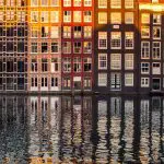 Craziest things to do in Amsterdam a picture of the canal houses