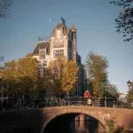 Historical bridge Amsterdam