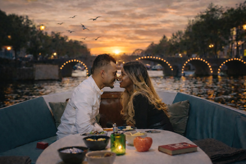 Evening dinner cruise Amsterdam
